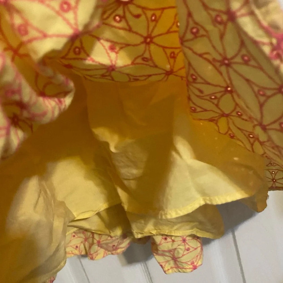 Lilly Pulitzer Felicity Starfruit Yellow Fly Away
Eyelet Strapless Dress - Picture 5 of 10